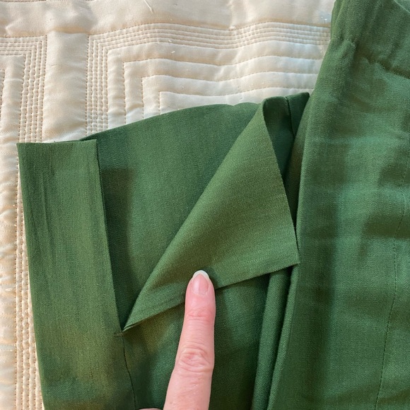 J.Jill Linen Stretch Cropped Pants, small - Picture 7 of 7